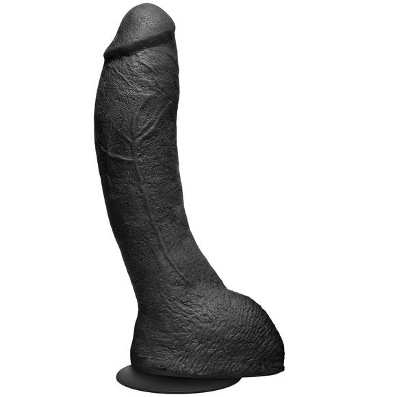 Merci - the Perfect P-Spot Cock - With Removable  Vac-U-Lock Suction Cup - Black DJ2406-11-BX