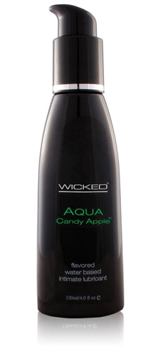 Aqua Candy Apple Flavored Water-Based Lubricant - 4 Oz. WS-90404