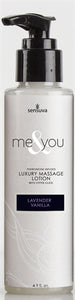 Me and You Massage Lotion - Lavender Vanilla - 4.2 Fl. Oz. SEN-VL474