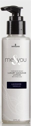 Me and You Massage Lotion - Lavender Vanilla - 4.2 Fl. Oz. SEN-VL474