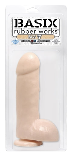 Basix Rubber Works - Big 7 With Suction Cup - Flesh PD4225-21