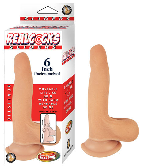 Realcocks Sliders 6 Uncircumsized - Flesh NW2887
