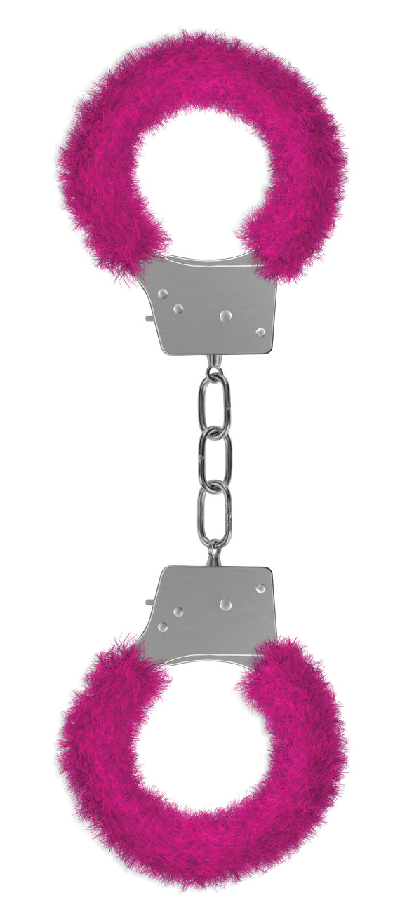Beginner's Furry Handcuffs - Pink OU-OU002PNK