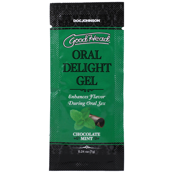 Goodhead - Oral Delight Gel - Chocolate Mint -  0.24 Oz DJ1387-28-BU