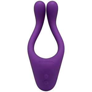 Tryst Multi Erogenous Zone Silicone Massager - Purple DJ0990-06-BX