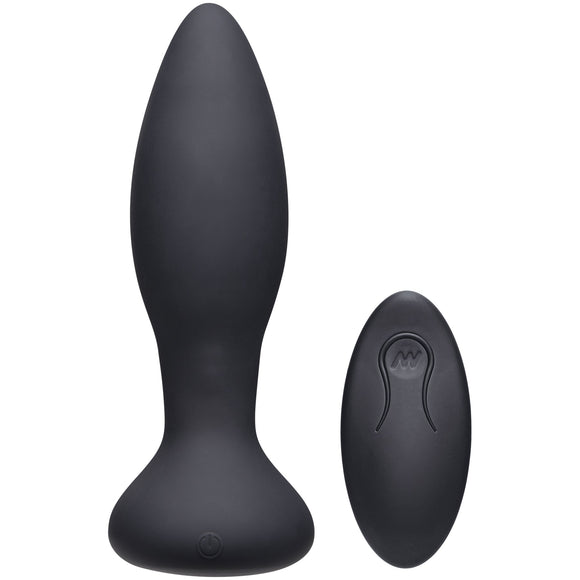 A-Play - Vibe - Experienced - Rechargeable  Silicone Anal Plug With Remote DJ0300-05-BX