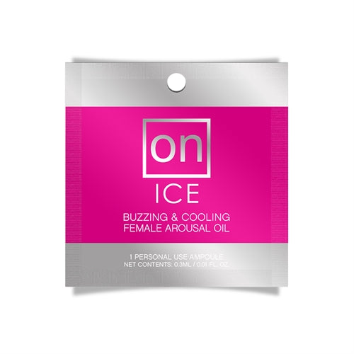 On Ice Buzzing & Cooling Female Arousal Oil - 0.01 Oz. Ampoule SEN-VL511