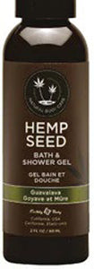 Hemp Seed Bath and Shower Gel - Guavalava 2 Fl. Oz/ 60ml EB-MAS268