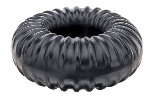Ribbed Ring - Black PF-CR30B