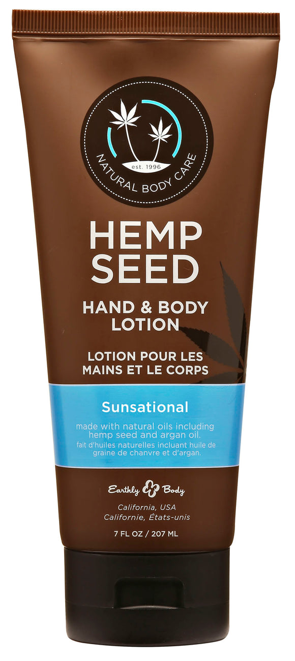 Hemp Seed Hand and Body Lotion - 7 Fl. Oz. - Sunsational EB-HSV046T