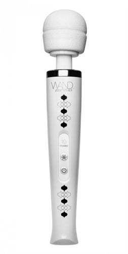Utopia 10 Function Cordless Rechargeable Wand Massager - White WE-AD834