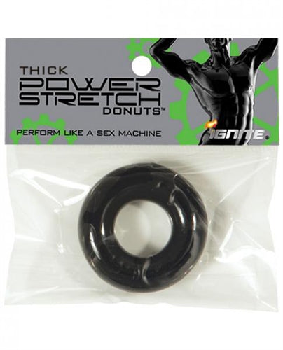 Thick Power Stretch Donuts - Black SI-95110