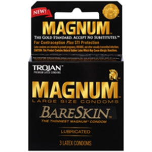 Trojan Magnum Bareskin - 3 Pack PM22888