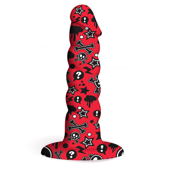 Collage - Goth Girl - Twisted - Silicone Dildo IC9002