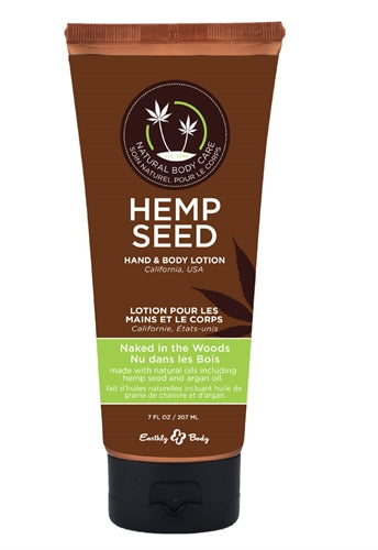 Hemp Seed Hand and Body Lotion - 7 Fl. Oz. - Naked in the Woods EB-HSV022T