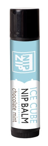 Nip Zip Ice Cube Nip Balm - Chocolate Mint - Tube Carded SEN-NZVL271