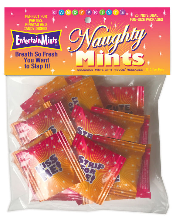 Naughty Mints - 25 Individual Fun Size  Packages CP-904