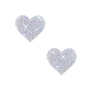 Razzle Dazzle Crystal Jewel Sparkle I Heart U Body Stickers 6 Pk NN-RAZ-HRT-BS
