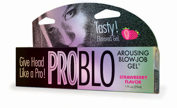 Problo Arousing Blow-Job Gel - Strawberry 1.5 Fl Oz 44ml LG-BT503