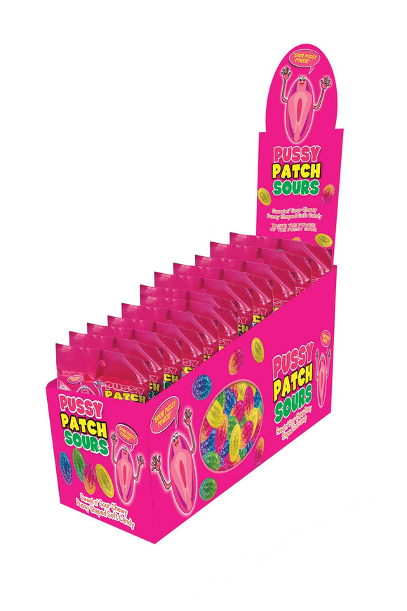 Pussy Patch Sours - 12 Piece Display HTP3149D