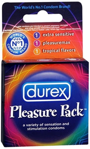 Durex Pleasure Pack - 3 Pack PM30042