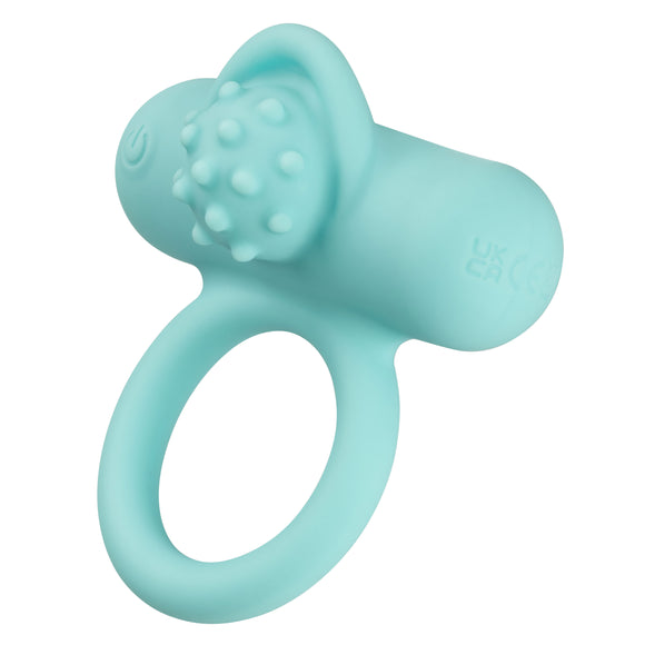 Silicone Rechargeable Nubby Lover's Delight - Blue SE1841223