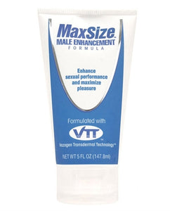 Max Size Cream - 5 Oz Tube/ 148ml MD-MS605