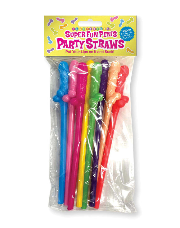 Super Fun Penis Straws - Multicolor LG-CP1111