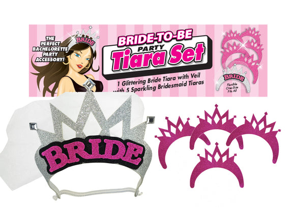 Bride-to-Be Party Tiara Set LG-NVC046