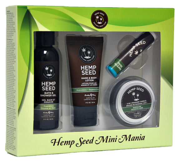 Hemp Seed Mini Mania Travel Set - Guavalava EB-HSMM068