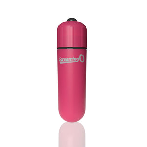 Screaming O 4b - Bullet - Super Powered One Touch  Vibrating Bullet - Strawberry SO-4BBUL-ST