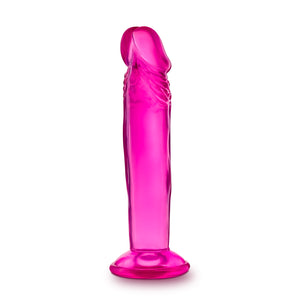 B Yours - Sweet n' Small 6 Inch Dildo With Suction Cup - Pink BL-14620