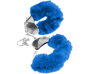 Fetish Fantasy Series Furry Cuffs - Blue PD3804-14