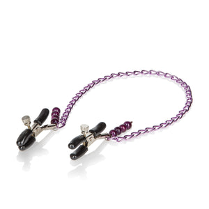 Purple Chain Nipple Clamps SE2609142