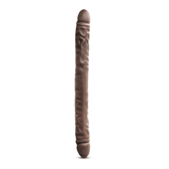 Dr. Skin - 18 Inch Double Dildo - Chocolate BL-36796