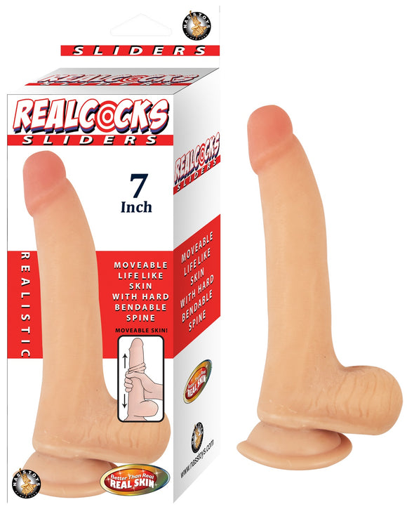 Realcocks Sliders - 7 Inch - Flesh NW2877
