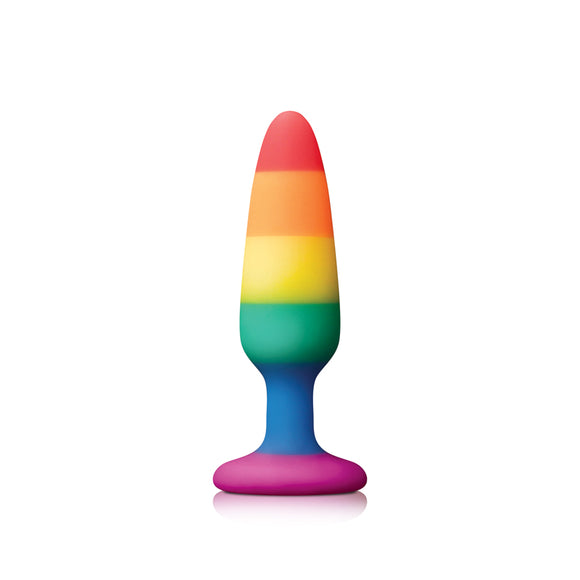 Colours - Pride Edition - Pleasure Plug - Small - Rainbow NSN0408-52