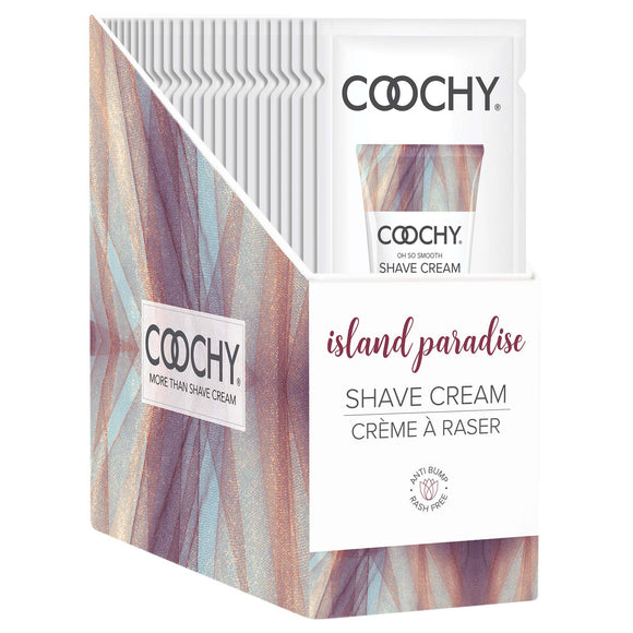Coochy Shave Cream - Island Paradise - 15 ml Foils COO1005-99D
