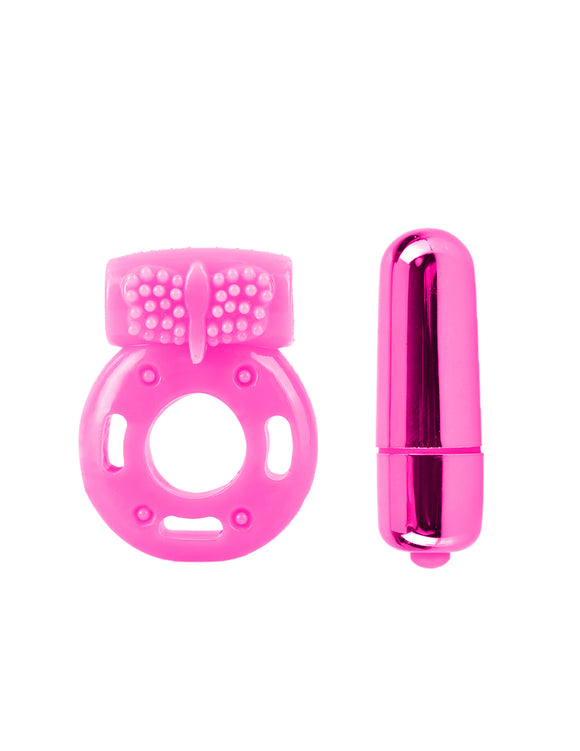 Neon Vibrating Couples Kit - Pink PD1441-11