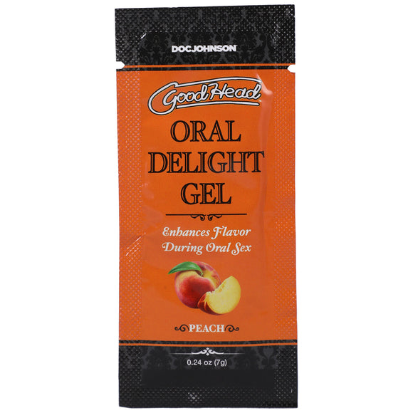 Goodhead - Oral Delight Gel - Peach - 0.24 Oz DJ1387-38-BU