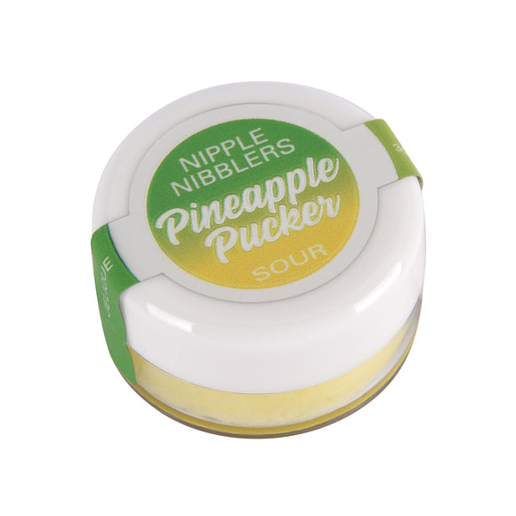 Nipple Nibbler Sour Pleasure Balm Pineapple  Pucker - 3g Jar JEL2604-05