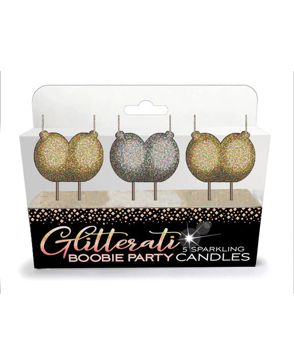 Glitterati Boobie Candle Set LG-CP1075