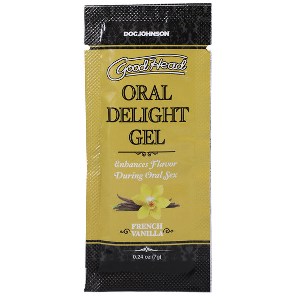 Goodhead - Oral Delight Gel - French Vanilla -  0.24 Oz DJ1387-30-BU