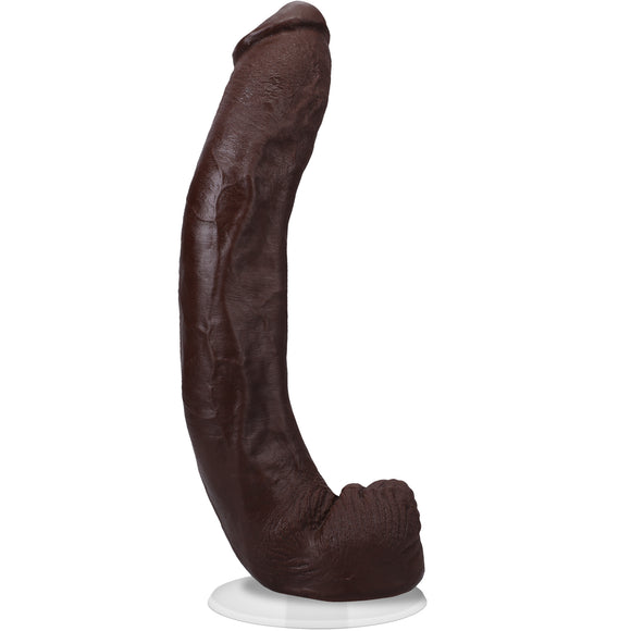 Signature Cocks - Dredd - 13.5 Inch Ultraskyn Cock With Removable Vac-U-Lock Suction Cup - Chocolate DJ8160-32-BX