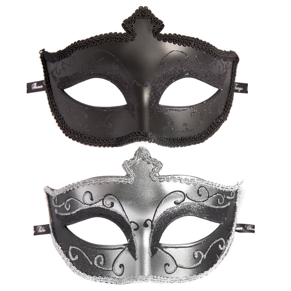 Fifty Shades of Grey Masks on Masquerade Mask Twin Pack LHR-52420