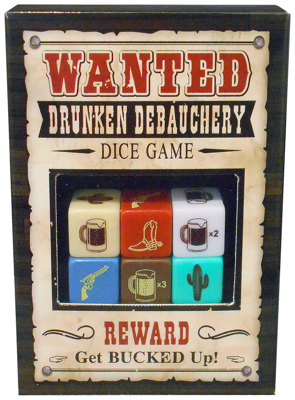 Wanted Debauchery Dice KG-BGD123
