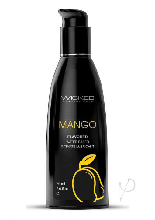 Aqua Mango Water Flavored Water- Based Lubricant - 2  Fl Oz/60ml WS-90462