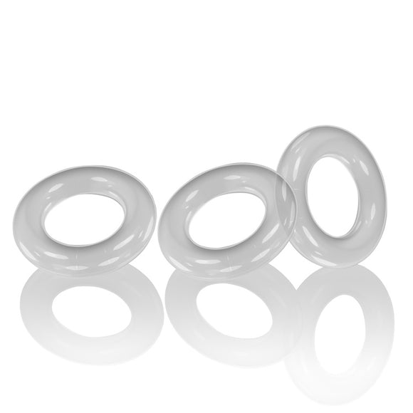 Willy Rings 3-Pack Cockrings - Clear OX-3047-CLR