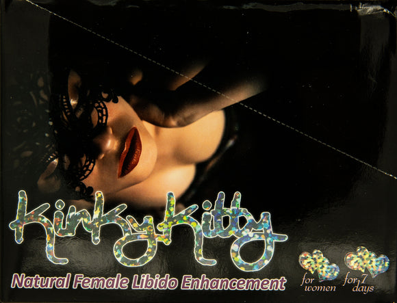 Kinky Kitty Natural Female Libido Enhancement 30 Ct Display PS-KINKIT-D