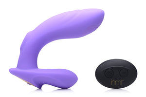 10x G-Tap Tapping Silicone G-Spot Vibrator -  Purple INM-AG632